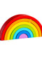 Wooden Rainbow Building Blocks for Children's Intellectual Development and Color Recognition Educational Toy