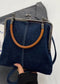 Small handbag women's handbag handmade denim splicing hand-held crossbody bag single shoulder bag small shoulder bag