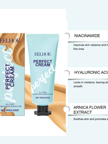 EELHOE Skin Tone Concealer, Covers Blemishes, Dullness, Naturalness, Lightness, Moisture, Clarity, And Long-Lasting Makeup