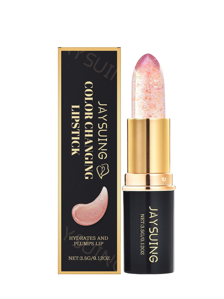 Jaysuing Sparkling Color-Changing Nourishing Lip, Balm Moisturizing And Non-Greasy, Nourishing Lips Moisturizing And Brightening Color-Changing Lip Balm