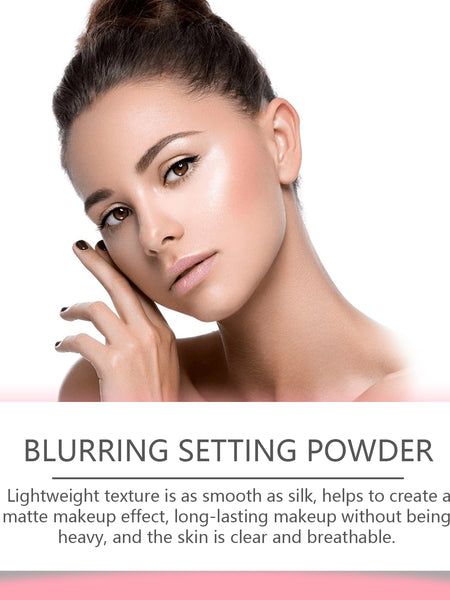 Eelhope The Setting Powder With Brush (Beige) Has A Natural, Light, Fine, Breathable And Snaky Look. It Is Suitable For Both Dry And Wet Use And Can Last For A Long Time Without Fading