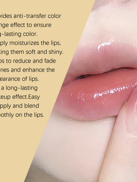 Jaysuing Sparkling Color-Changing Nourishing Lip, Balm Moisturizing And Non-Greasy, Nourishing Lips Moisturizing And Brightening Color-Changing Lip Balm