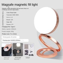 YSH-126 Magnetic Phone Fill Light — 126 LED MagSafe Photography Lamp for Live Streaming & Video Calls