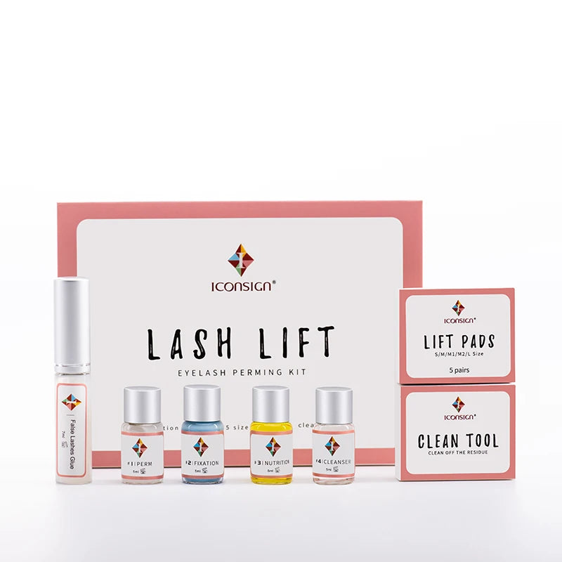 ICONSIGN Lash Lift Kit Lifiting Eyelash Enhancer Calia Set Lashes Perm Eyes Makeup Tools Can Do Your Logo