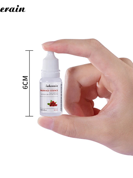 Lip Gloss DIY 10ml Pure Fruit Fragrance Oil Diffuser Essential Oils Strawberry Flavoring Oil For Soap Making Lipgloss Essence