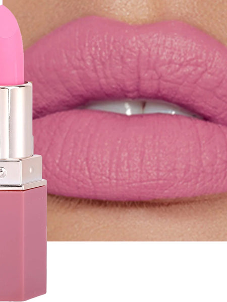 6colors Nude Velvet Lipsticks Waterproof Long Lasting Moisturize Lips Stick Not Fade Sexy Matte Lipstick Lip Gloss Women Makeup