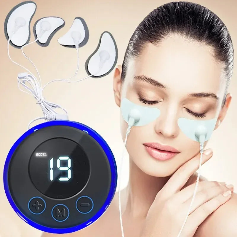 Electric EMS Eye Beauty Massage Muscle Stimulator Facial Lifting Anti-Wrinkle Lift Face Skin Care Dark Circles Relieves Fatigue