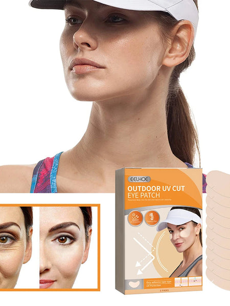 Outdoor UV Cut Eye Patch Nose Sunscreen Nose Patch Sunscreen Mask Soothing Sunscreen Face Protector Anti Sun For Skin Care