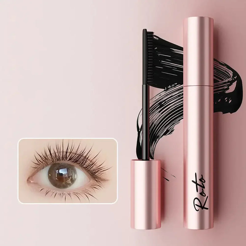 Black Mascara Eyelashes Mascara Silky Eyelashes Lengthening Eyelashes Makeup Waterproof Mascara Volume Eye Cosmetics