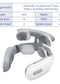 Smart Back Neck Massager Electric TENS Pulse Cervical Muscle Massages Wireless Shoulder Health Care H99 H62 JT88 F6Device