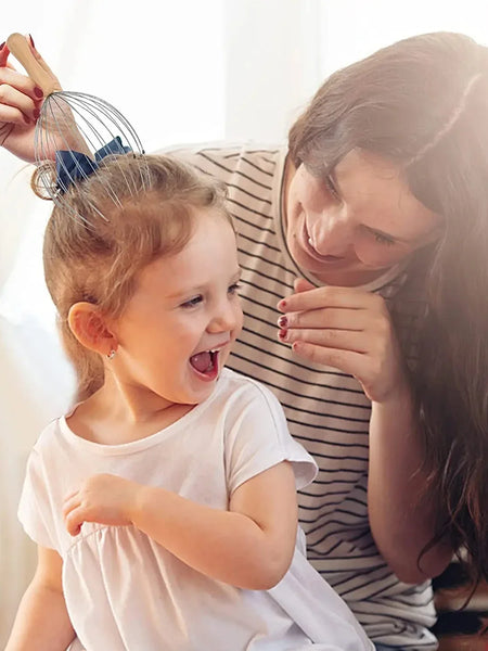 Head Massager Head Scratching Octopus Scalp Pet Head Massage Non Soul Extractor Divine Tool Extracting Healthy Hair Itch Relieve