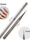 6/9/12/15/18mm Nail Art Liner Brush Metal Handle Painting Acrylic French Stripe Drawing Pen UV Gel Polish Nail Art Manicure Tool