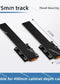 Invisible Damping Drawer Track for Jewelry Display Cabinet — Soft-Close Bottom-Mounted Slide