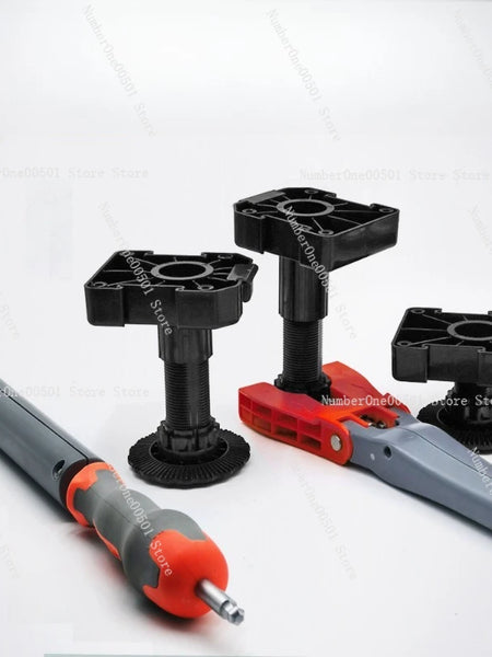 Cabinet Table Leg Adjustment Wrench — Adjustable Telescopic Support & Levelling Installation Tool, 2 Sizes