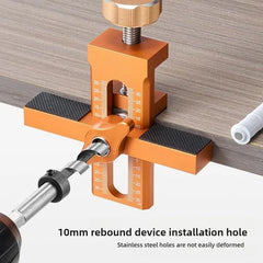 Cabinet Door Installation Jig — 2-in-1 Bidirectional Scale Drilling & Rebounding Positioning Tool, 3 Kit Options