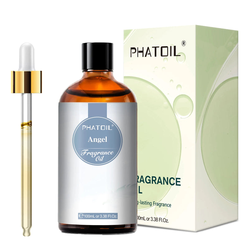PHATOIL 100ml Oud Warmth Fragrance Oil For Diffuser Aromatherapy White Santa Teakwood Vanilla Amber Japanese Magnolia Aroma Oils