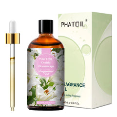 PHATOIL 100ml Oud Warmth Fragrance Oil For Diffuser Aromatherapy White Santa Teakwood Vanilla Amber Japanese Magnolia Aroma Oils