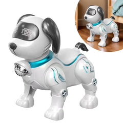 1Piece Intelligent Music Robot Dog Programmable Smart Walking Dancing Kids Birthday Gift for Kids Boys Girls
