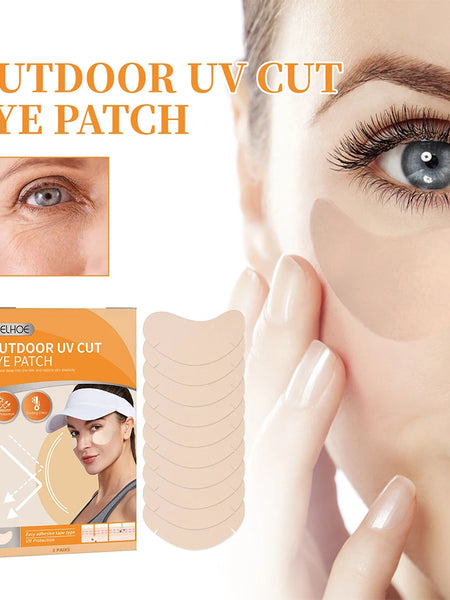 Outdoor UV Cut Eye Patch Nose Sunscreen Nose Patch Sunscreen Mask Soothing Sunscreen Face Protector Anti Sun For Skin Care