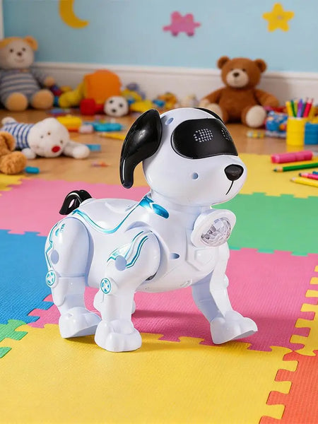 1Piece Intelligent Music Robot Dog Programmable Smart Walking Dancing Kids Birthday Gift for Kids Boys Girls