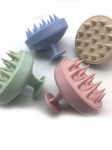 Head Cleansing and Massage Wet and Dry Scalp Massage Brush Soft Massage Cushioned Airbag Non-invasive Scalp Deep Conditioning