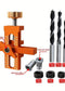 Cabinet Door Installation Jig — 2-in-1 Bidirectional Scale Drilling & Rebounding Positioning Tool, 3 Kit Options