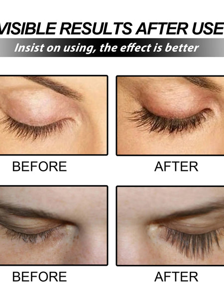 EELHOE Eyelash Enhancer Serum Extension Lash Eyebrow Fast Growth Longer Fuller Thicker Natural Curling Lash Lifting Makeup