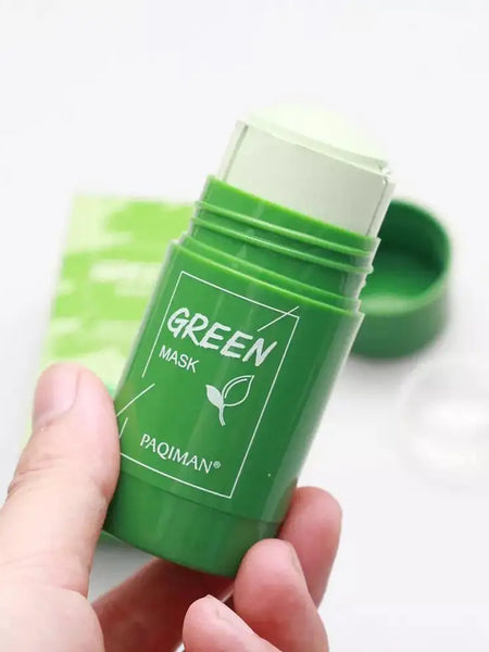 Green Tea Cleansing Stick Mask Face Clean Mask Shrink Pores Smoothing Skincare Moisturizing Deep Cleansing Mask Skin Care