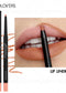 1PC Vibrant Colors Lipner Pen  Colorfast, Easy to Color, Waterproof, Lip Liner, Not Sticky, Lightness, Portable Travel Makeup