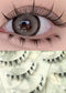 5 Pairs Thick Lower Eyelashes Clear Band Under Eye Lashes Soft Lower Eyelash Handmade Manga Bottom Lashes Makeup Tools