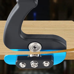Woodworking Panel Cutter Wood Skin Hand Trimming Knife Straight Line Scraping Tool Trimming Tool