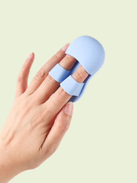 Soft Silicone Facial Cleansing Brush Face Exfoliator Blackhead Acne Removal Face Scrubber Manual Facial Cleansing Brush Skincare