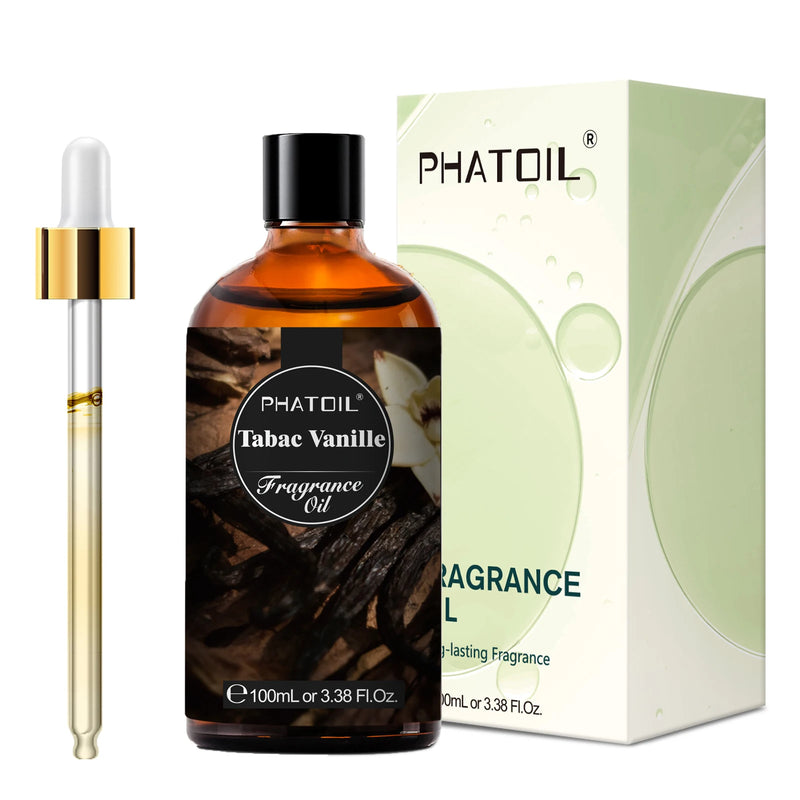PHATOIL 100ml Oud Warmth Fragrance Oil For Diffuser Aromatherapy White Santa Teakwood Vanilla Amber Japanese Magnolia Aroma Oils