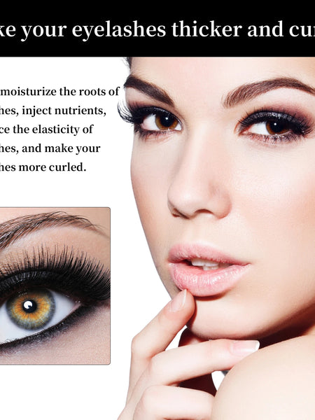 EELHOE Eyelash Enhancer Serum Extension Lash Eyebrow Fast Growth Longer Fuller Thicker Natural Curling Lash Lifting Makeup