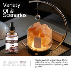 Chocolate essential oil is suitable for skin care, bath and aromatherapy diffusers and is suitable for all skin types.