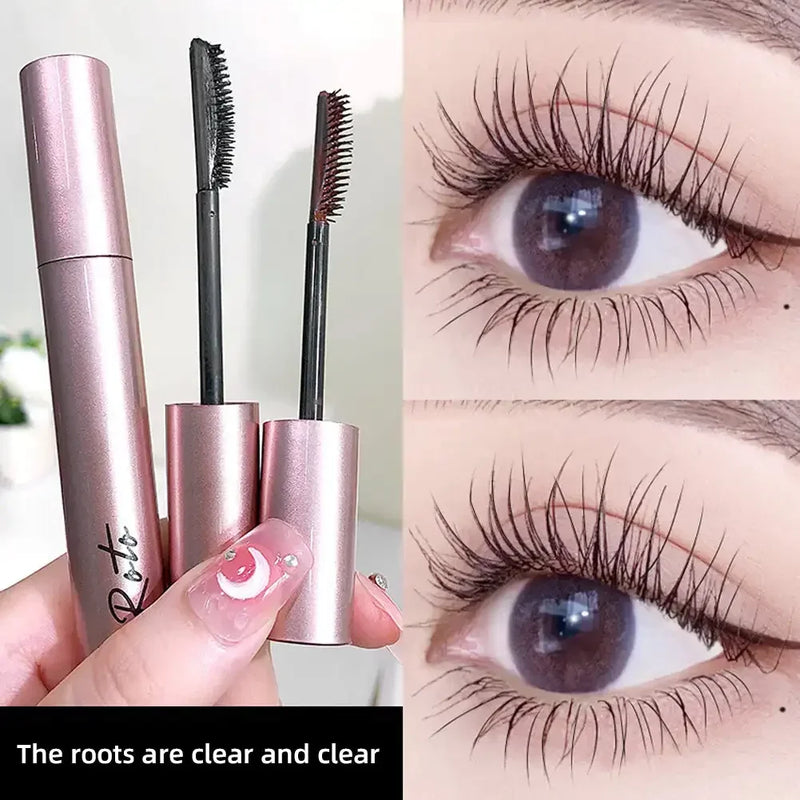 Black Mascara Eyelashes Mascara Silky Eyelashes Lengthening Eyelashes Makeup Waterproof Mascara Volume Eye Cosmetics