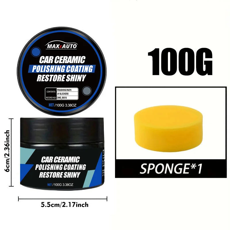 Car Ceramic Nano Wax Coating Auto Nano Crystal Hydrophobic Layer Anti-Scratches Car Polishing Scratch Repair Coating Wax