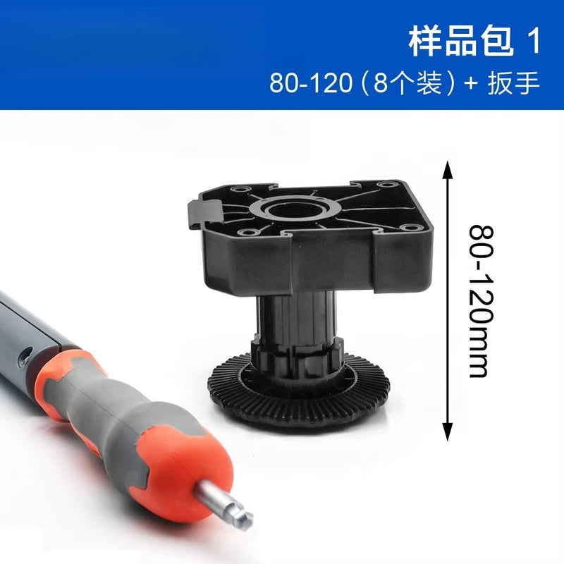 Cabinet Table Leg Adjustment Wrench — Adjustable Telescopic Support & Levelling Installation Tool, 2 Sizes