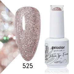 Arte Clavo Rose Red Color Series 15ml Gel Nail Polish Hot Sale Long Lasting Soak Off Varnish Hybrid Nail Art Top Bsae Maincure