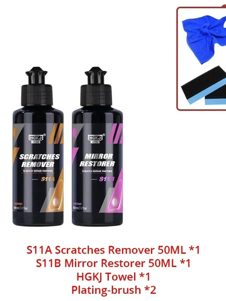 100/300ml Automotive Scratch Removal Kit car Care Polishing Liquid Wax Anti-scratch Repair Agent Paint Details Parts Cleaning