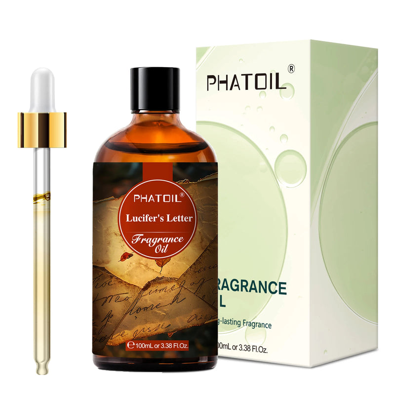 PHATOIL 100ml Oud Warmth Fragrance Oil For Diffuser Aromatherapy White Santa Teakwood Vanilla Amber Japanese Magnolia Aroma Oils