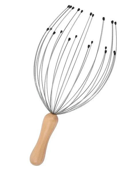 Head Massager Head Scratching Octopus Scalp Pet Head Massage Non Soul Extractor Divine Tool Extracting Healthy Hair Itch Relieve