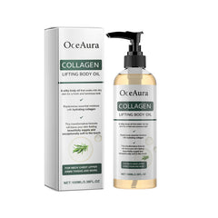 OceAura Collagen Body Oil Moisturizing and Moisturizing Whole Body Massage Essential Oil for Dry Skin Moisturizer Hydrating