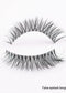 Clear Band Eyelashes Natural Fluffy 3D Mink Lashes D Curl  Volume Wispy False Eyelashes With Clear Band Soft  Reusable Lashes