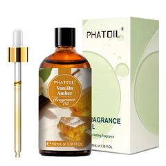 PHATOIL 100ml Oud Warmth Fragrance Oil For Diffuser Aromatherapy White Santa Teakwood Vanilla Amber Japanese Magnolia Aroma Oils