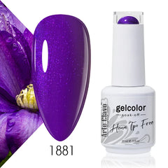 Arte Clavo Rose Red Color Series 15ml Gel Nail Polish Hot Sale Long Lasting Soak Off Varnish Hybrid Nail Art Top Bsae Maincure