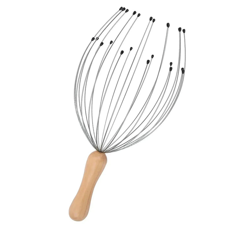 Head Massager Head Scratching Octopus Scalp Pet Head Massage Non Soul Extractor Divine Tool Extracting Healthy Hair Itch Relieve