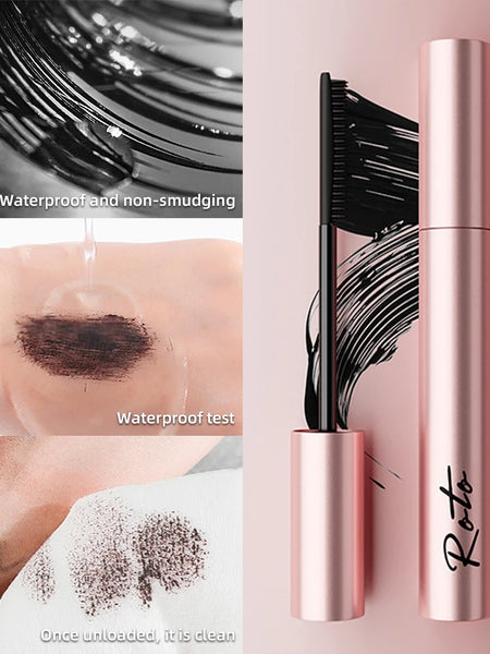 Black Mascara Eyelashes Mascara Silky Eyelashes Lengthening Eyelashes Makeup Waterproof Mascara Volume Eye Cosmetics