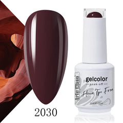 Arte Clavo Rose Red Color Series 15ml Gel Nail Polish Hot Sale Long Lasting Soak Off Varnish Hybrid Nail Art Top Bsae Maincure