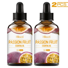 Hllozzi Passion Fruit Aromatherapy Essential Oil with Glass Dropper for Skin Care, Massage, Home Aromatherapy, and Cleansing